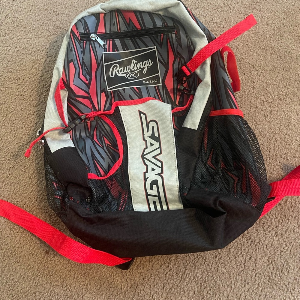Rawlings baseball backpack - Picture 3 of 3